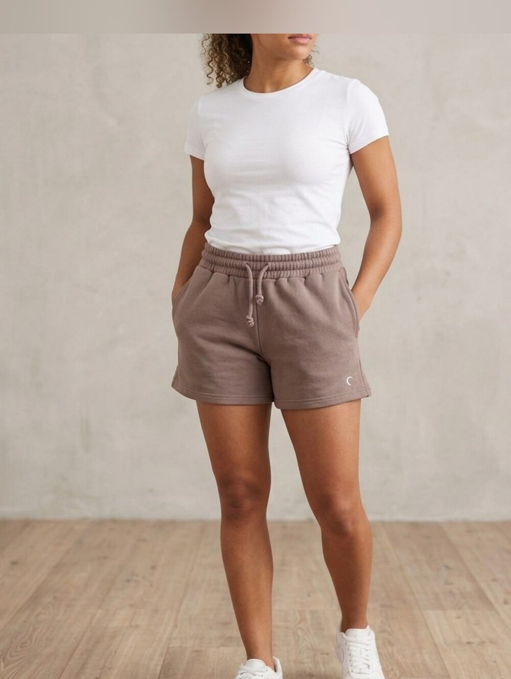 Zyia Brown Tan Relaxation Shorts